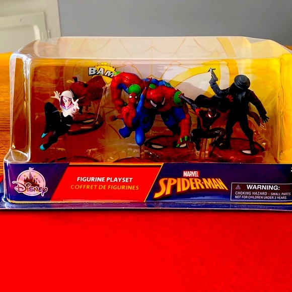 “Disney” Marvel Spider-Man Figurine Playset - Picture 1 of 6